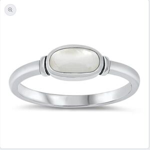 NWT 925 Sterling Silver Moonstone Ring! Sizes 4-10 NEW!